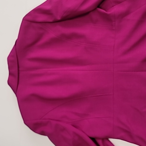 Kasper Single Button Blazer Jacket Fuschia 16W - Picture 8 of 13